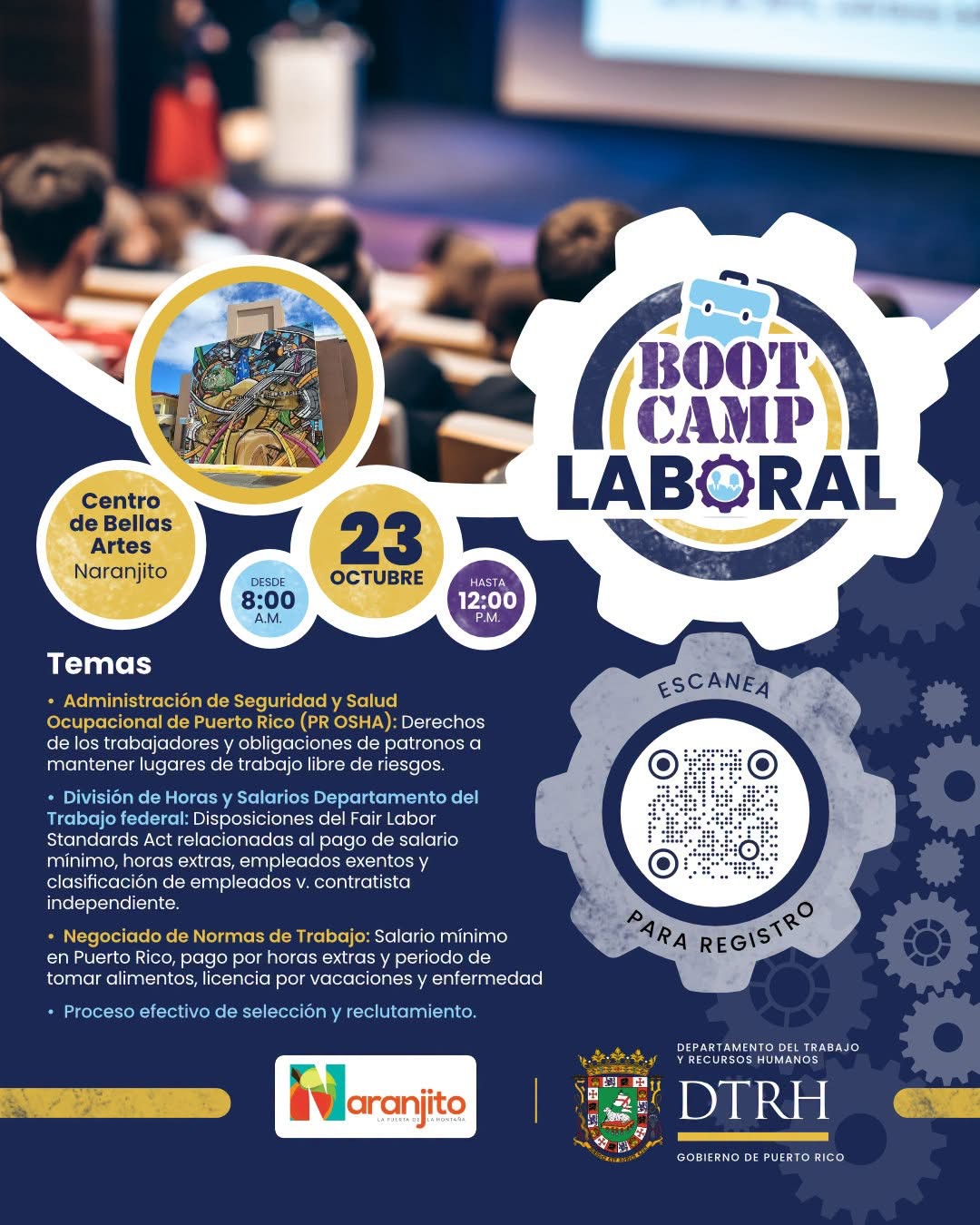 Aviso | Boot Camp Laboral – Naranjito